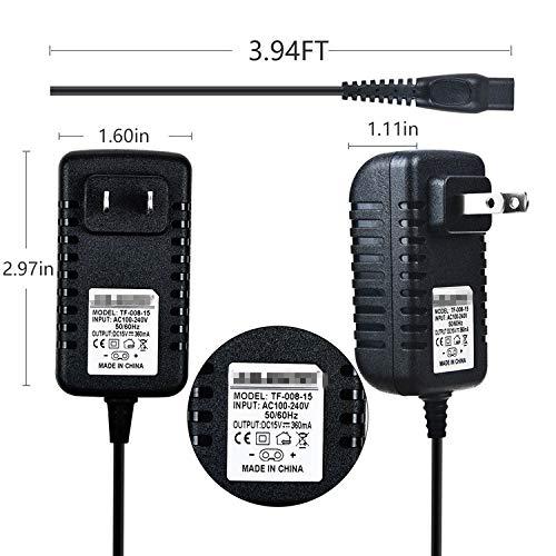 SLLEA SLLEA AC Charger for Philips Norelco 8894XL 9170XL 8140XL 7180XL 7885XL RQ1050