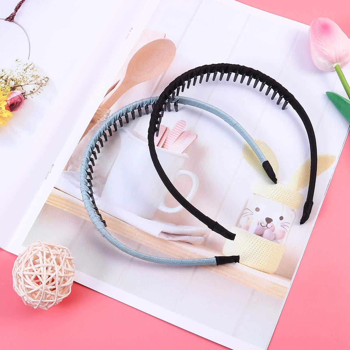 Beaupretty 6pcs Hair Hoop Teeth Hairband Teeth Headband Hairband with Teeth Thin Headband Toothed