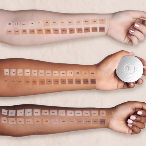 PR Beauty PUR Beauty 4-in-1 Pressed Mineral Makeup Powder Foundation with SPF 15 - Concealer & Finishing Compact Pressed Powder for Face - Buildable Medium to Full Coverage Foundation Powder (Bisque)