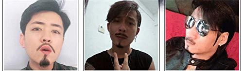 Aimeely Aimeely Mens Simulation Fake beard Human Hair Mustache Makeup Cosplay Props (4#)