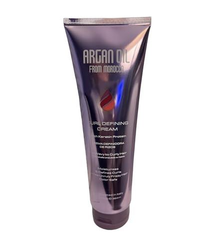 Argan Argan Oil from Morocco Curl Defining Cream with Keratin & Silk Protein, 13 fl.oz. (384 ml)