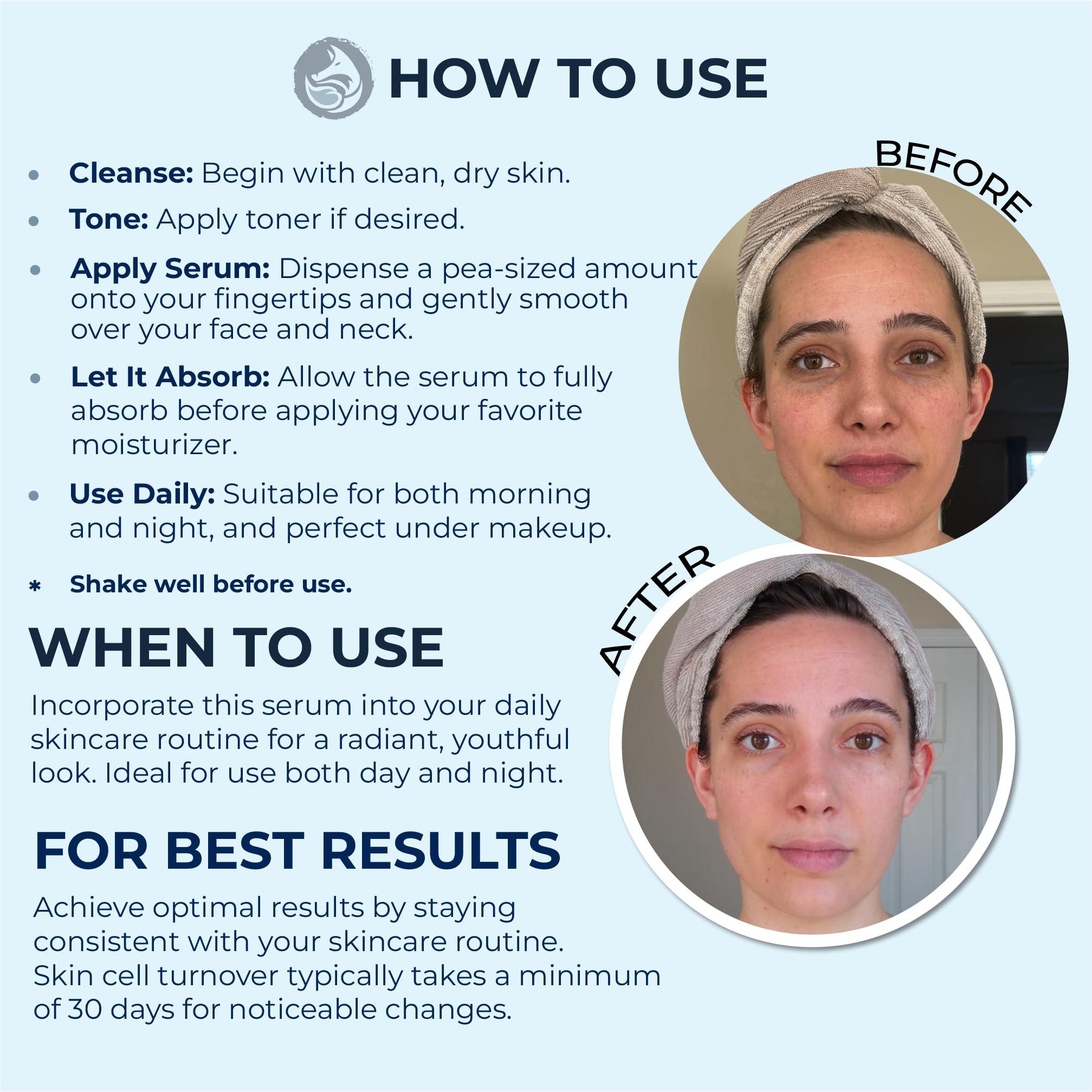 Foxbrim Naturals Foxbrim Naturals Luxe Skincare Duo: Milk & Honey Cleanser & Peptide Collagen Serum