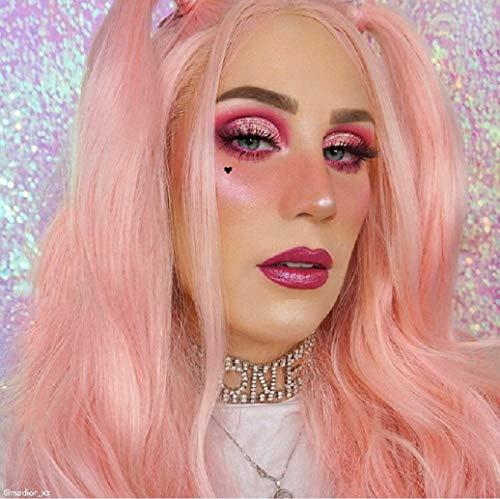 LA Splash LA Splash Cosmetics Loose Glitter Rose Pink Eyeshadow Champagne Metallic Powder for Lips/Hair/Nail/Body - Crystallized Glitter (Cali Rose)