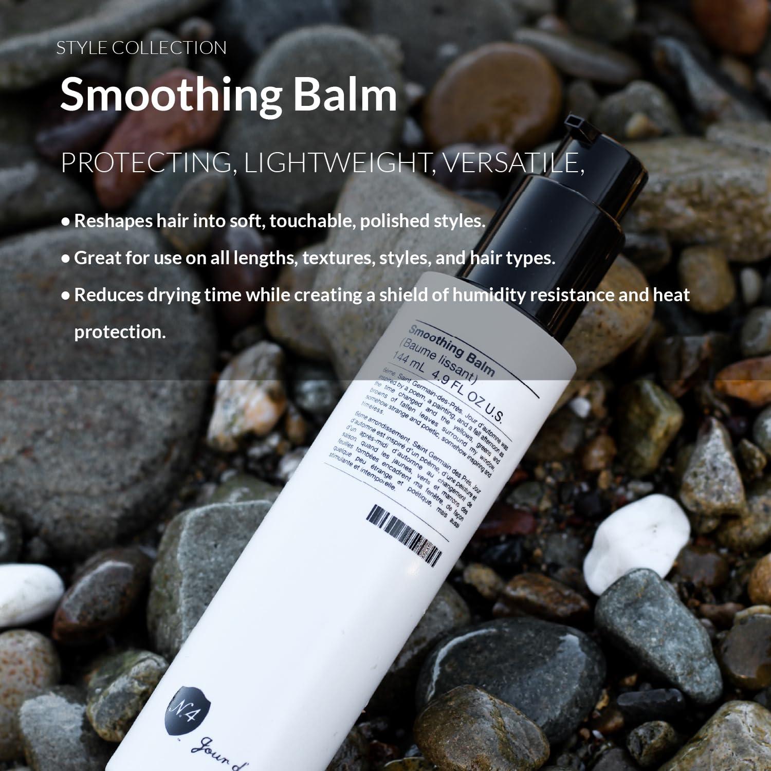 Number 4 Number 4 Smoothing Hair Balm. Hair Styling Product for Flexible Hold. Anti-Frizz, Rehapes for Soft, Touchable Finish, 4.9 oz