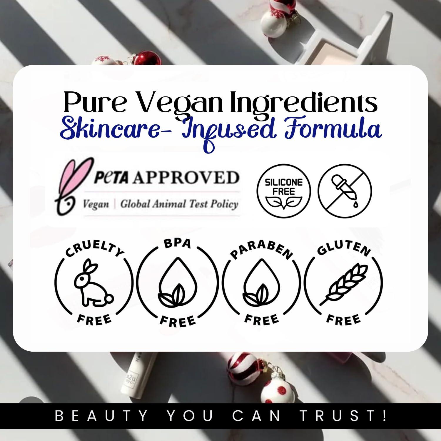 M2U NYC M2U NYC Eye Crayon, Eyeshadow Stick, Shimmer Cream Eyeshadow Pencil Crayon, Eye Brightener Stick Highlighter Makeup, Pro & Long Lasting Eyeshadow Stick (Champagne)