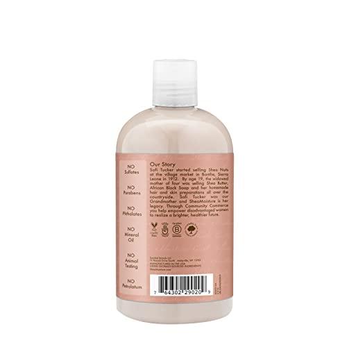 SheaMoisture SheaMoisture Curl and Shine Coconut Shampoo for Curly Hair Coconut and Hibiscus Paraben Free Shampoo 13 oz 2 Count