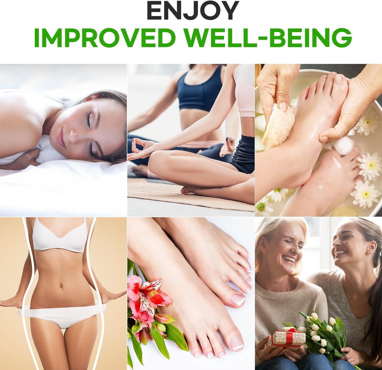 Rantherm Foot Paches, Premium Deep Cleansing Foot Pads, Bamboo Foot Paches, Ginger Foot Pads for Promoting Sleeping, Relieving Fatigue and Relaxing Muscles & Tendons and Eliminate Moisture 20 Packs