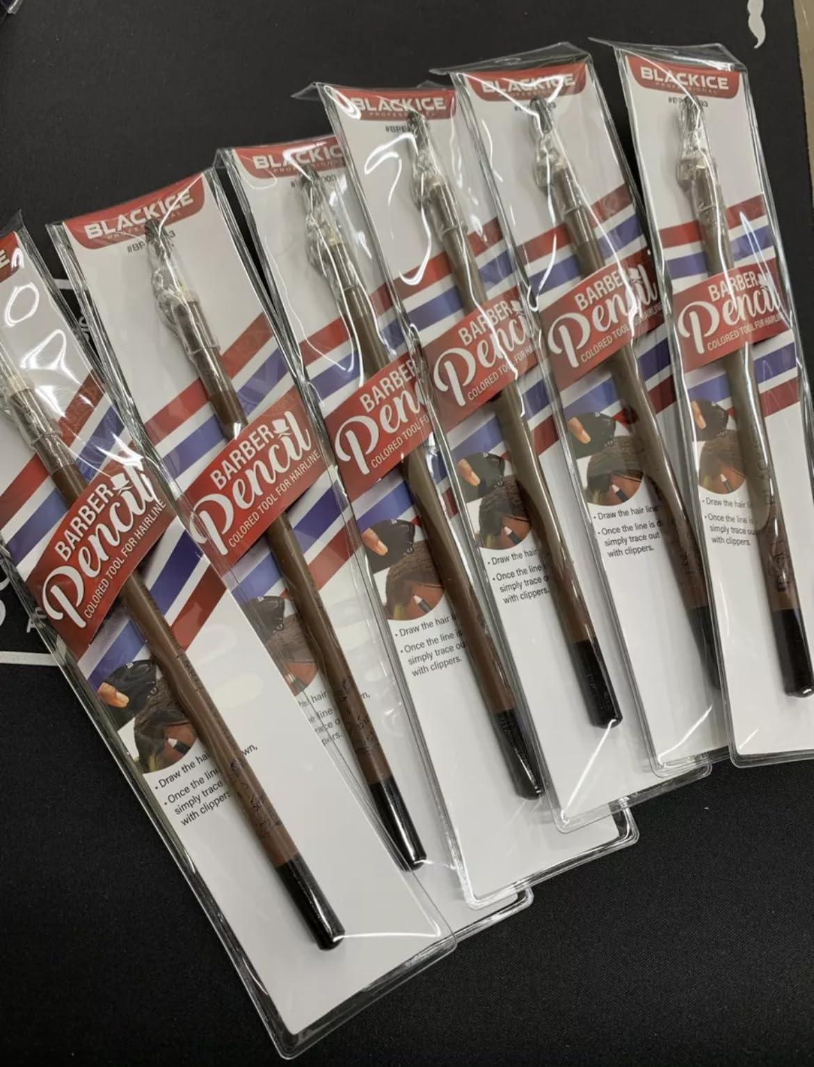 Generic 3pcs D.Beige Barber\'s Magic Pencil, for outlining before trimming and shaving by 24/7 store