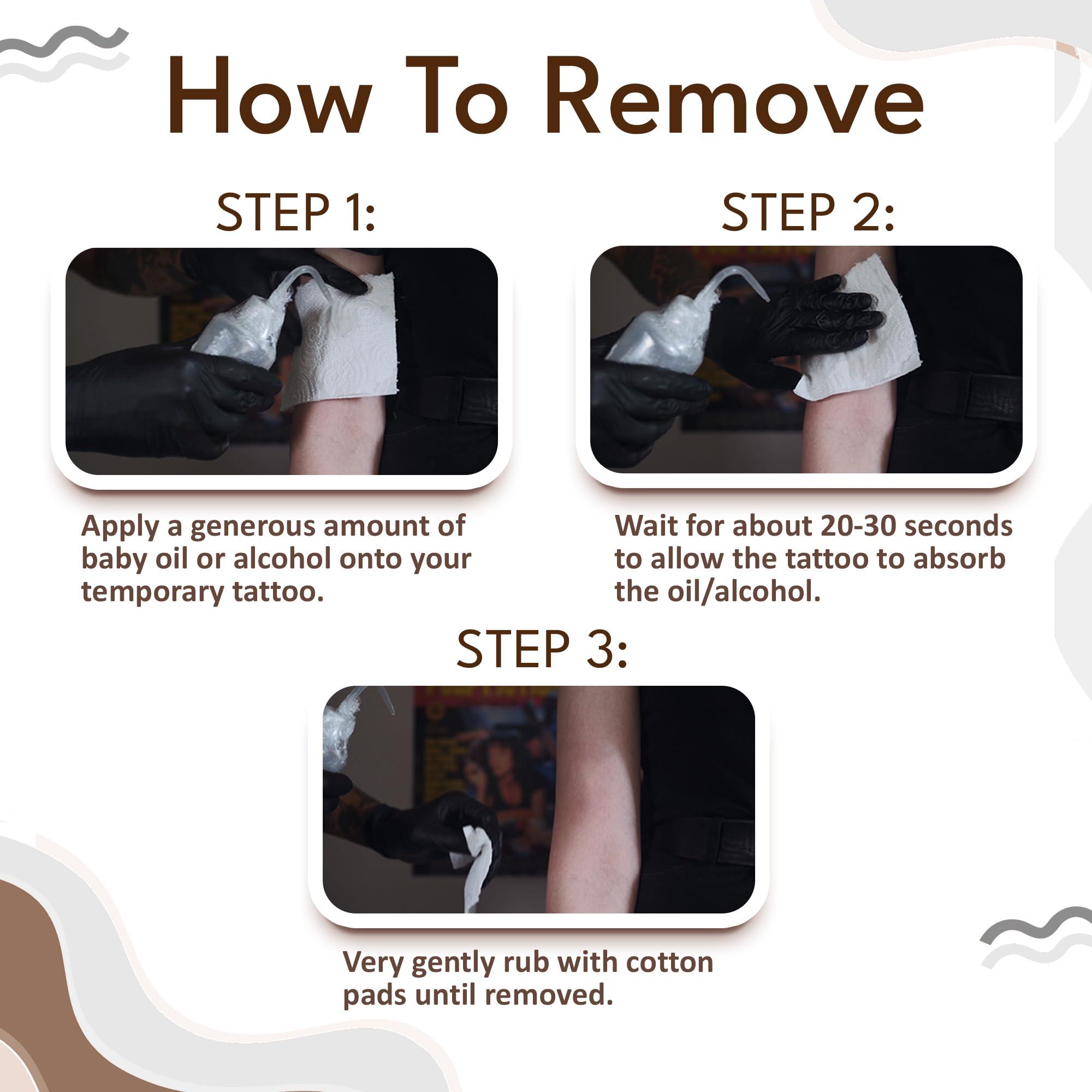 TESFANS Custom Temporary Tattoos, Personalized Temporary Tattoos with Name Text Letters, Create Your Own Temporary Tattoo, Custom Fake Tattoos for Adults Men & Women, Realistic Temporary Tattoos for Gifting