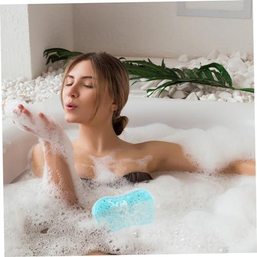 Hemoton Hemoton 5pcs Bath Sponge Decontamination Sponge Car Bath Scrub Shower Sink Sponge Holder Clean Sponge Face Erasers Facial Cleansing Sponge Large Sponge Body Kit Algae Sponge