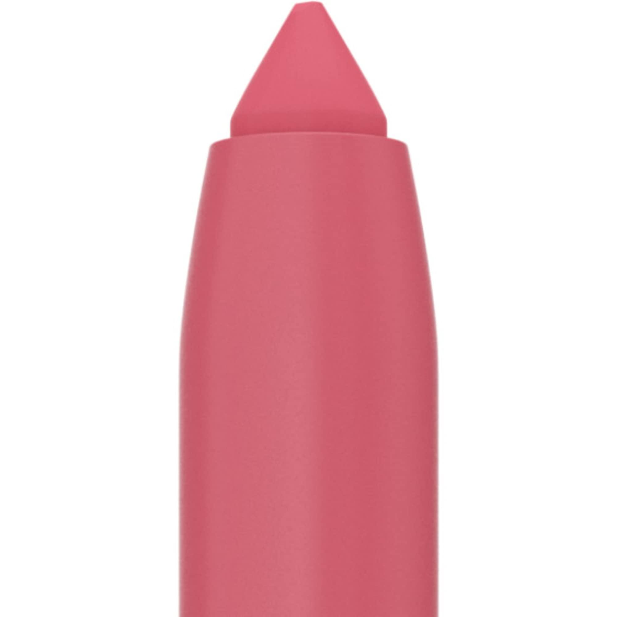 Maybelline New York Maybelline Super Stay Ink Crayon Matte Longwear Lipstick Makeup, 145 Break The Ceiling, 0.04 oz