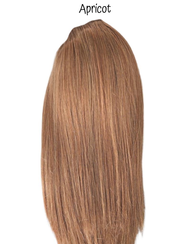 Girly Curls Girly Curls Curly Cheerleader Hairpiece for Cheer and Dance… (Apricot)