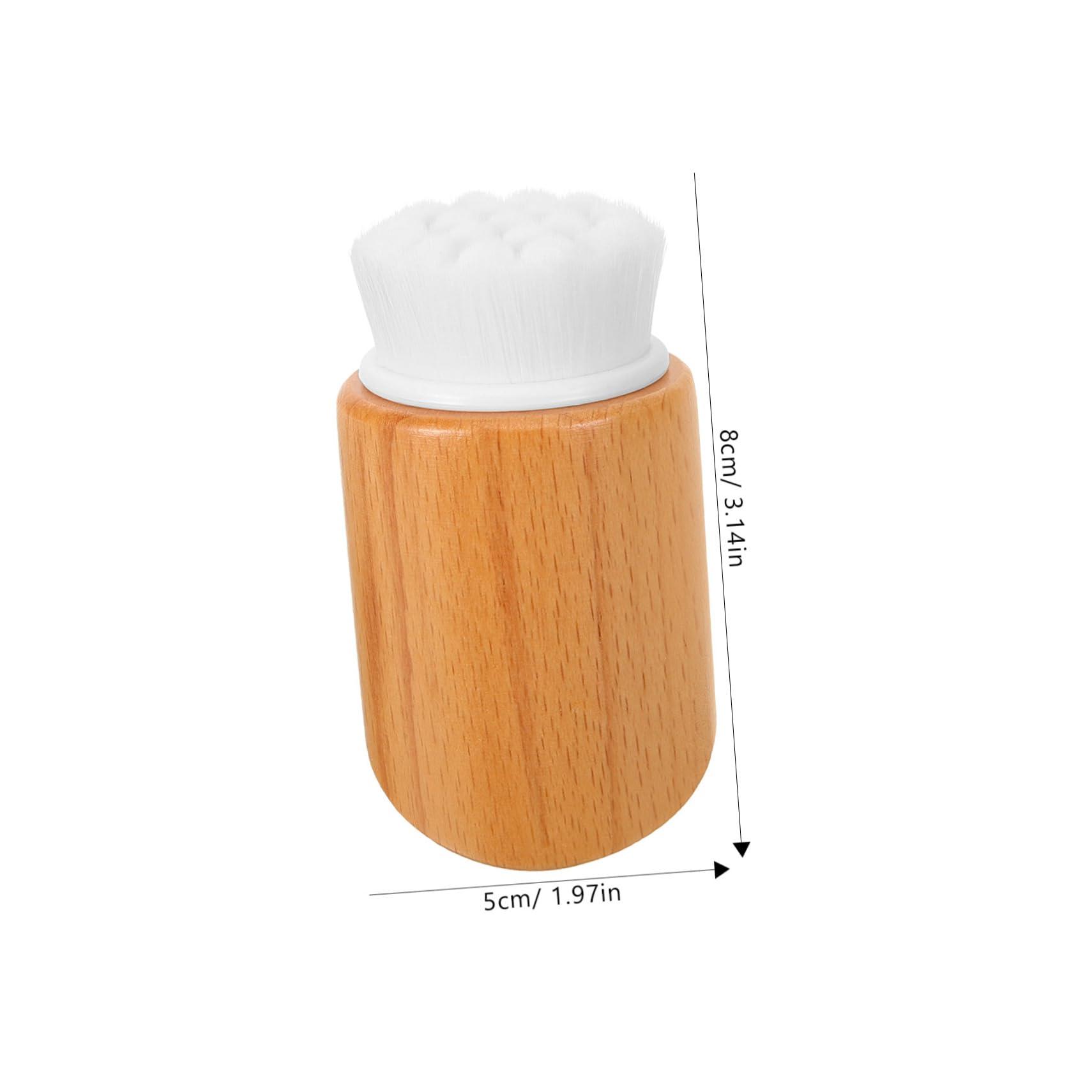 WOONEKY WOONEKY Facial Cleansing Brush Gentle Facial Scrubber for Women Manual Cleansing Brush Soft Bristles for Deep Cleansing Blackhead Removal