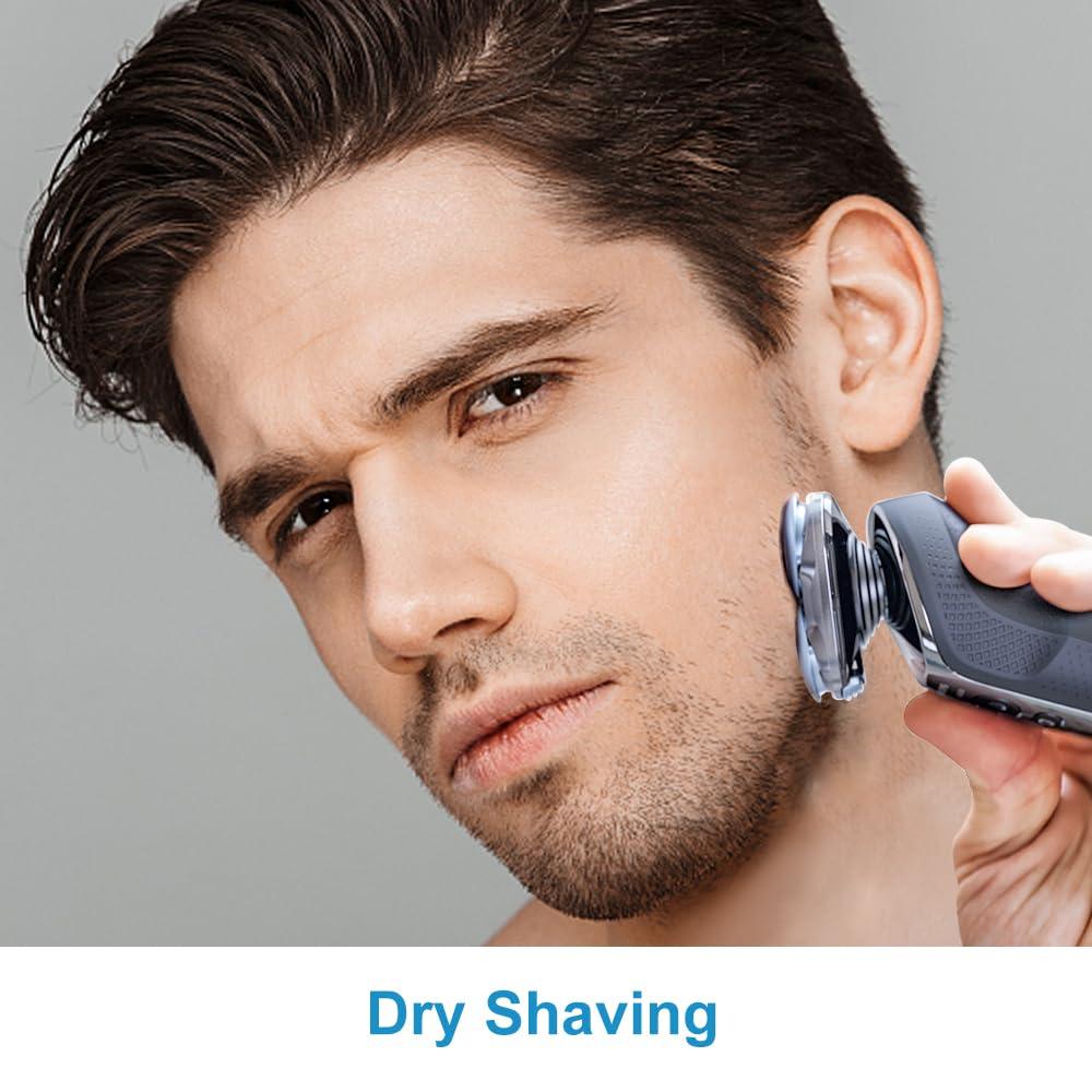 tuokiy HQ8 Replacement Heads Compatible with Philips Norelco Aquatec Shavers, Blades for PT720 AT880 AT810 Razor, 6-pc Pack