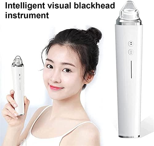 Dongng Dongng Pore Cleaner Vacuum Suction Blackhead Remover Electric Pimple Suction Vacuum Suction Blackhead with Camera and 6 Interchangeable Probes LCD Screen Ideal Gift