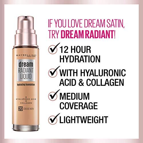 MAYBELLINE Maybelline New York Dream Satin Liquid Foundation (Dream Liquid Mousse Foundation), Sandy Beige, 1 fl. oz.