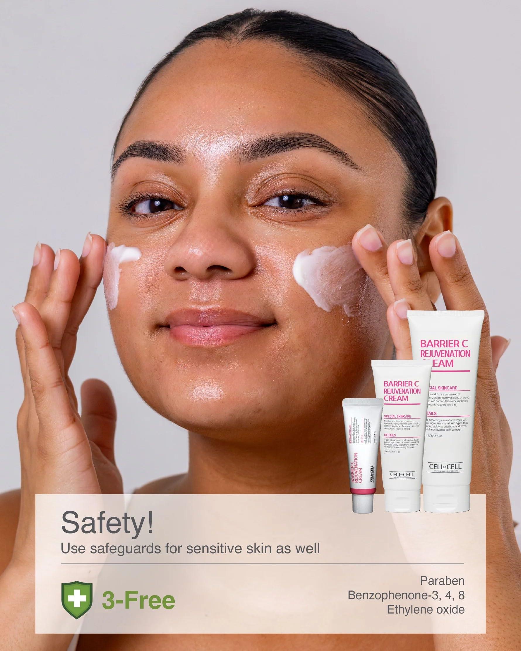 Cell by Cell Barrier C Rejuvenation Cream | Repair, Rejuvenate, & Be Refreshed with its Moisturizing & Calming Formula | 100ml