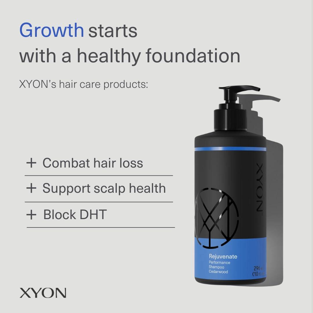 XYON XYON Performance Shampoo for Men | DHT Blocking | Anti -Thinning | Improves Hair Volume and Loss | Developed by Drs | Experience Healthier Hair