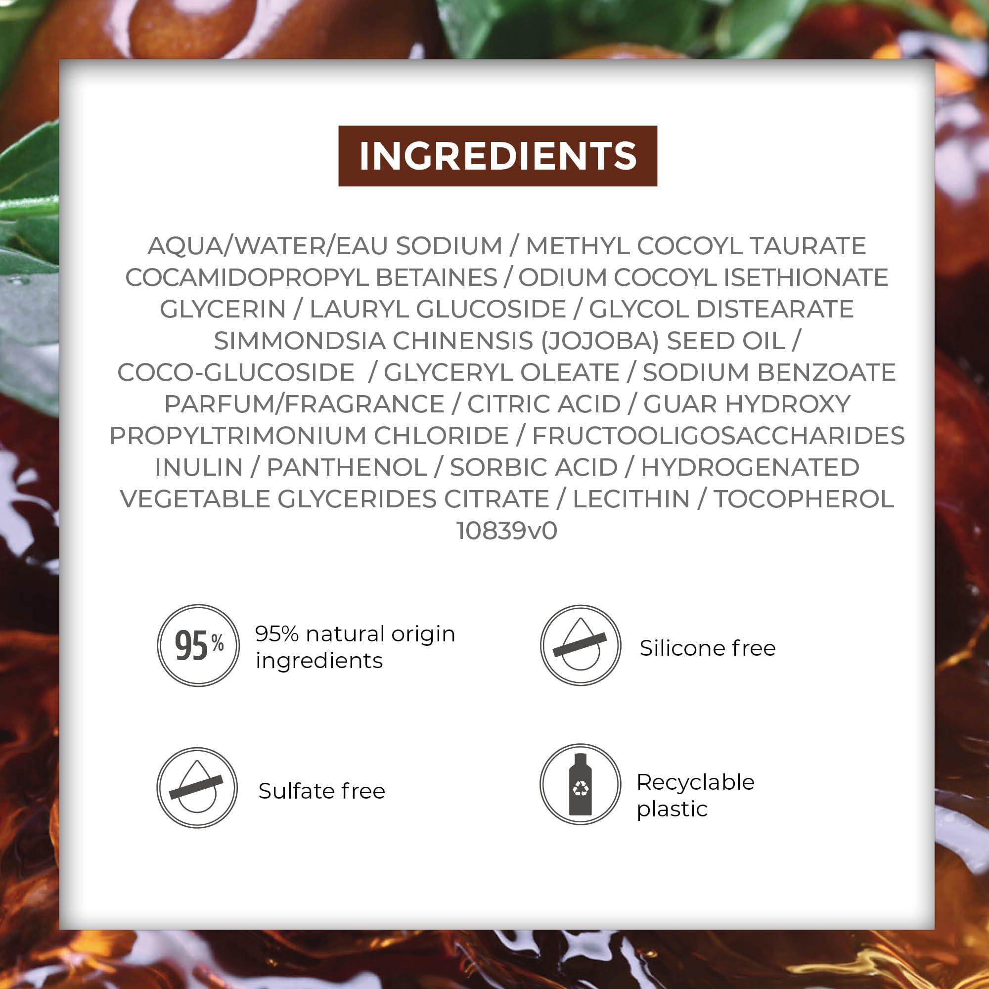 Yves Rocher Yves Rocher Restoring Shampoo - Repair| Cleanse & Restructure Dry, Damaged Hair | 10.1 fl oz