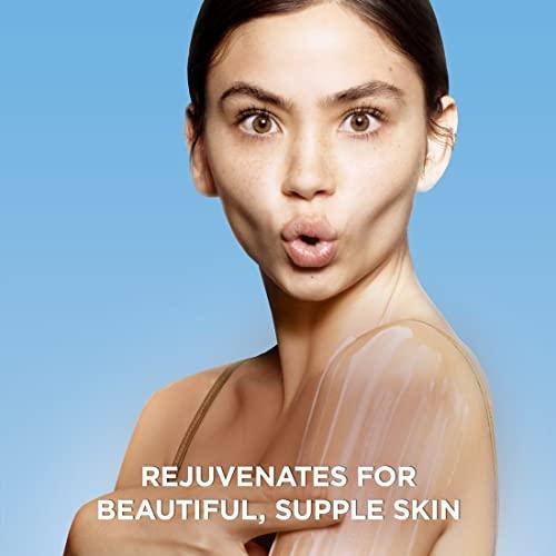 St. Ives St. Ives Renewing Hand & Body Lotion for Women with Pump, Daily Moisturizer Collagen Elastin for Dry Skin, Made with 100% Natural Moisturizers, 21 fl oz, 4 Pack