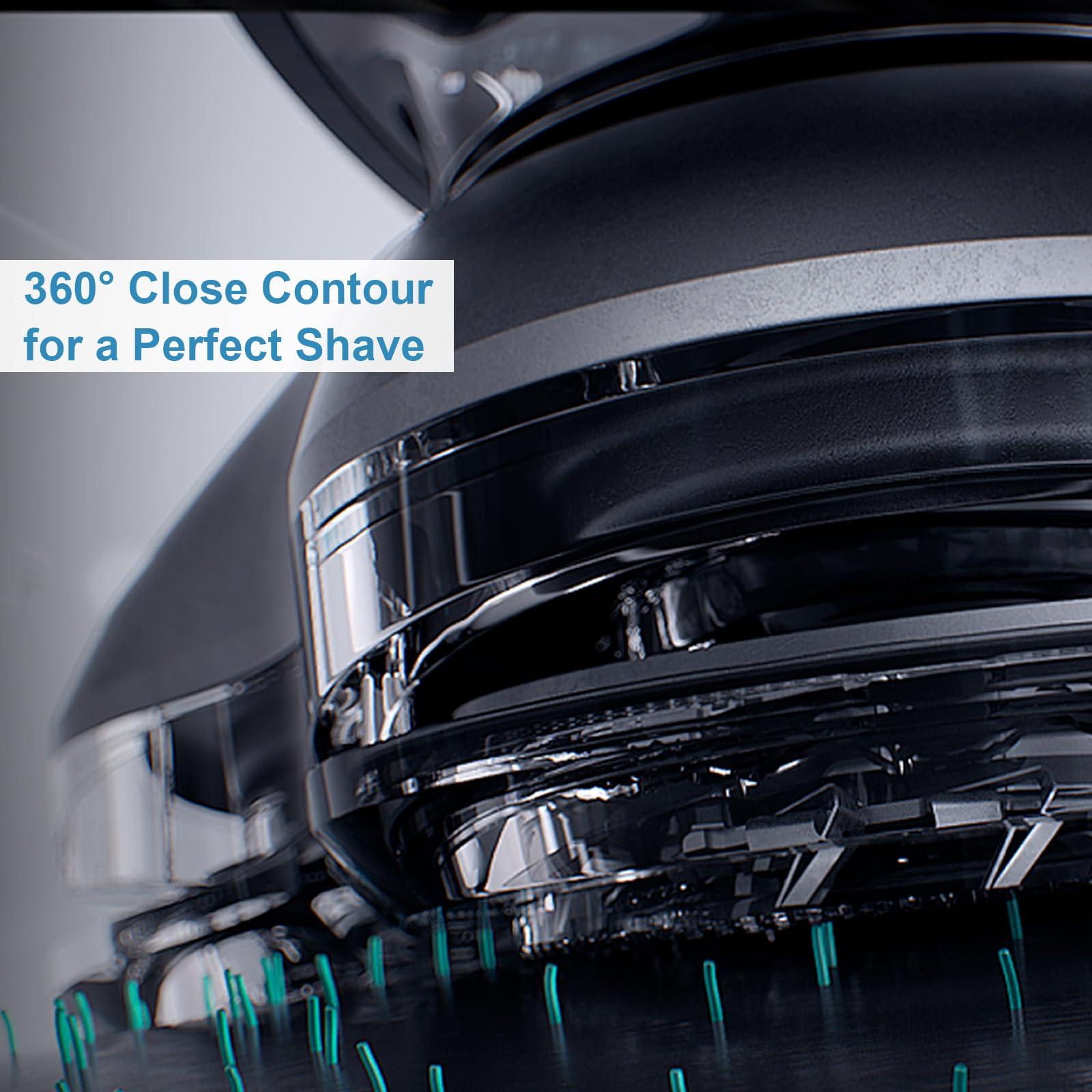 innobeaut SH50 Replacement Heads Compatible with Phillips Norelco 5000 Replacement Electric Shaving Head Razor Blades