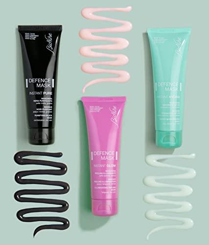 Bionike Instant Pure Masque Noir Purifying Defense Mask Mixed Fat Skin 75ml Bionike