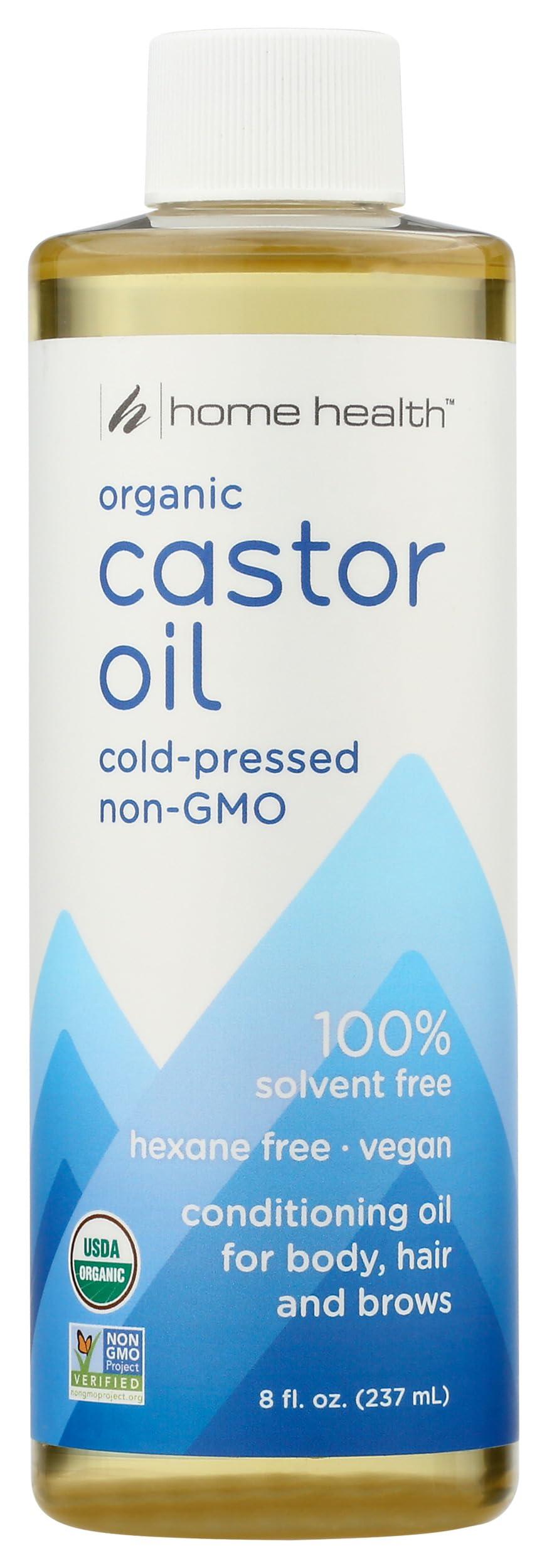 Home Health Home Health Castor Oil Cold Pressed & Cold Processed, 8 Oz
