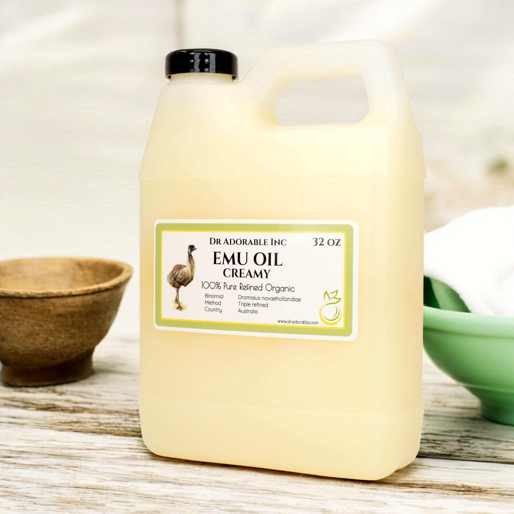 Dr Adorable Dr Adorable - 32 oz - Creamy Emu Oil - 100% Pure Natural Organic