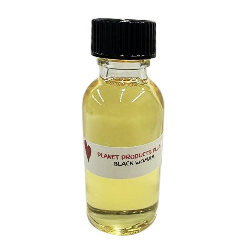Planet products Plus Planet products Plus Black Woman OIl (1OZ BLACK WOMAN BOSTON ROUND BOTTLE)