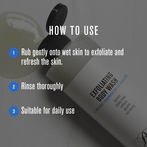 Baxter of California Baxter of California Exfoliating Body Wash with Pumice and Jojoba Meal, 8 Ounce