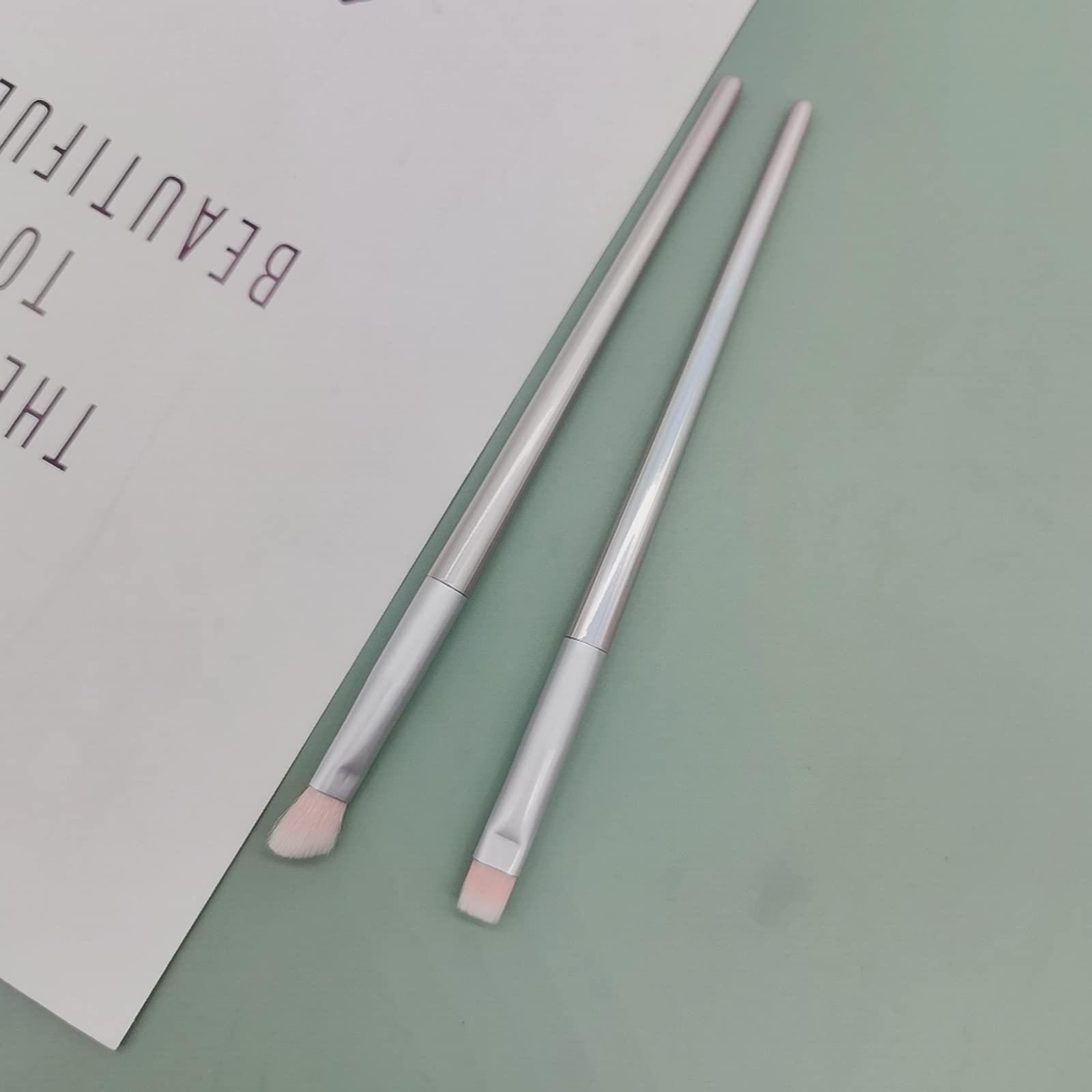 TEONEI TEONEI Neon Pink Eyeshadow Brush,Eyeshadow Blending Brush,Eye Makeup Applicators Concealer Brush,Cosmetic Tools,4PCS