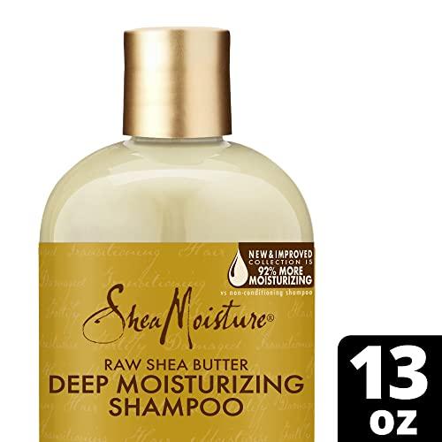 SheaMoisture Raw Shea Butter Moisture Retention Shampoo by Shea Moisture for Unisex - 13 oz Shampoo - Pack of 2