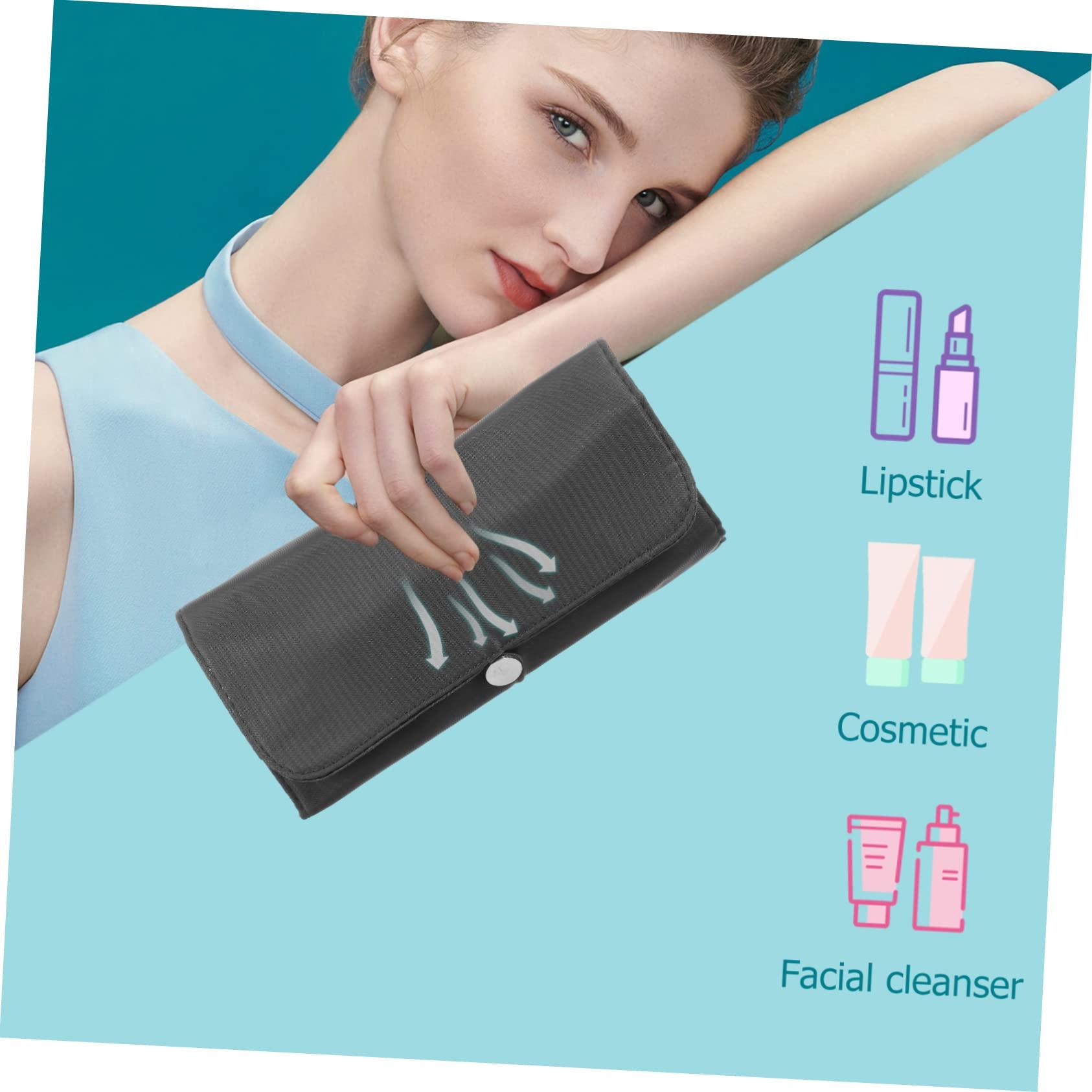 DOITOOL DOITOOL Travel-Sized Makeup Brush Container Rolling Makeup Brush Case Compact Secure Brush Holder for On-The-Go