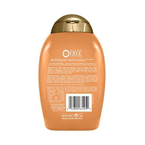 OGX OGX Strength Length + Golden Turmeric Shampoo with Milk to Soothe Scalp Nourish Hair Ayurveda SulfateFree Surfactants for Stronger Longer Hair, Coconut, 13 Fl Oz