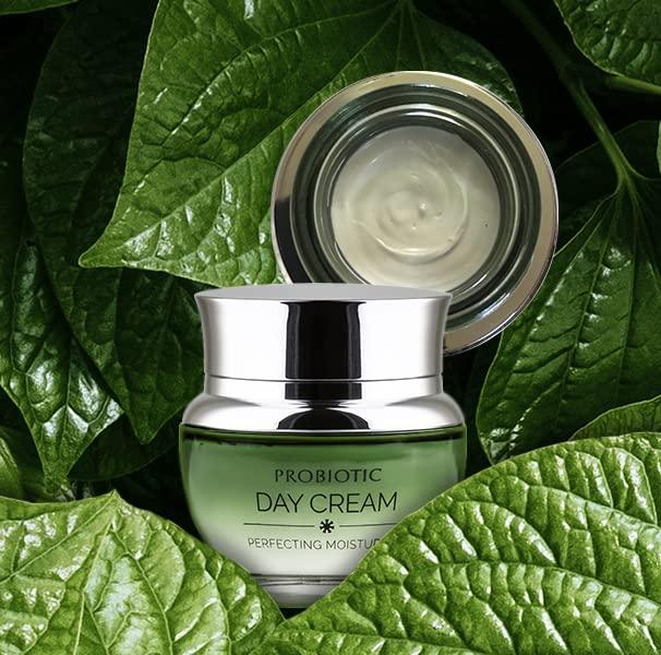 VivaLaCara Logo VivaLaCara Probiotic Day Cream - Anti Aging Face Moisturizer, Wrinkle Smoothing Cream, Dry Sensitive Skin Soothing, Skin Brightening, Skin Perfecting Formula for Mature and Problem Skin, 1.7 oz.