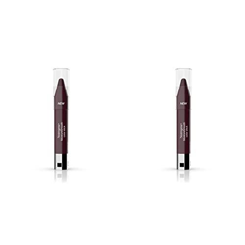 Neutrogena Neutrogena MoistureSmooth Color Stick for Lips, Moisturizing and Conditioning Lipstick with a Balm-Like Formula, Nourishing Shea Butter and Fruit Extracts, 180 Deep Plum, 011 oz (Pack of 2)