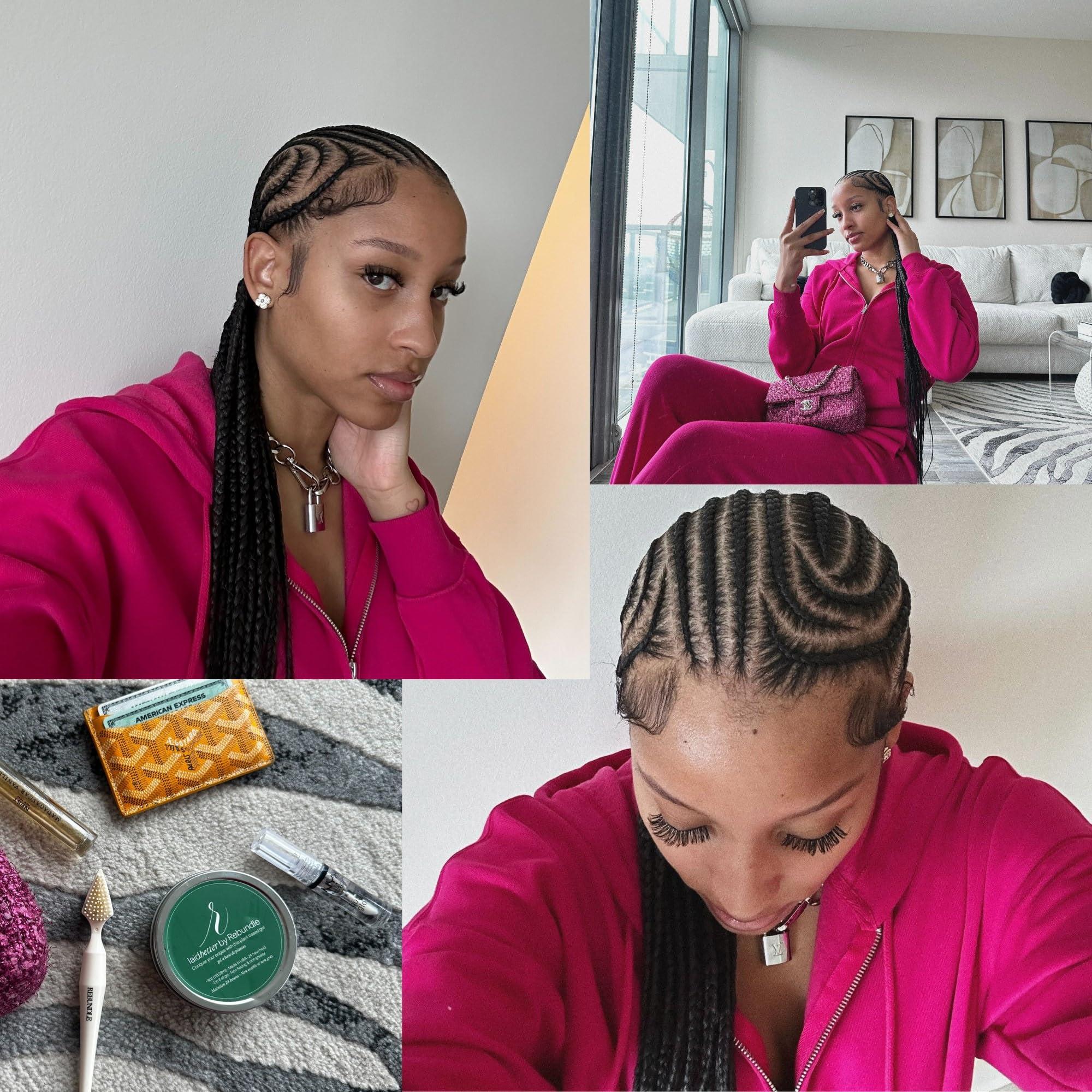 Rebundle Rebundle laidBetter Edge Gel | Made with Natural Ingredients | Long-Lasting Hold | Moisturizing & Flake-Free Formula