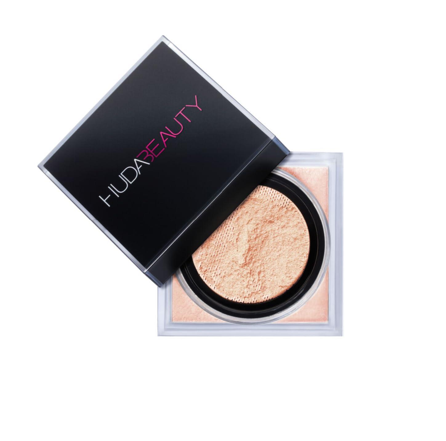 Huda Huda Beauty Easy Bake Loose Baking and Setting Face Powder Shade PEACH PIE Full Size (0.71oz / 20g)