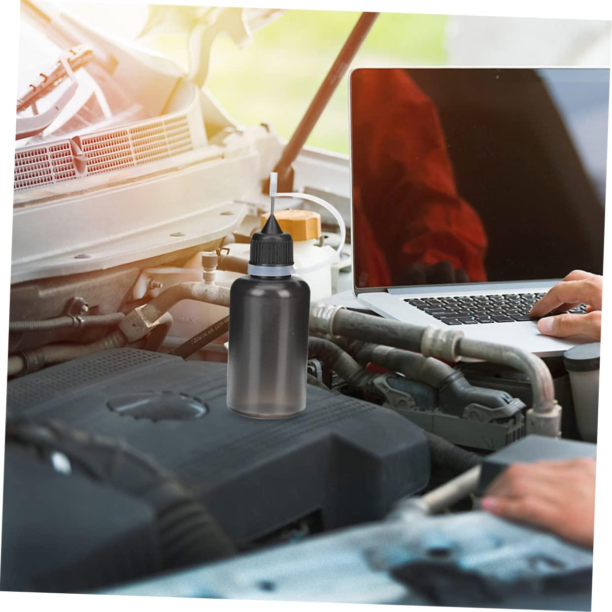 FOMIYES FOMIYES 50 Pcs Sharp Mouth Oil Bottle Squeeze Bottles Paint Bottles Precision Tip Applicator Bottles Needle Glue Bottles Needles Ink Bottle Squeeze Bottle Oil Precision Bottle