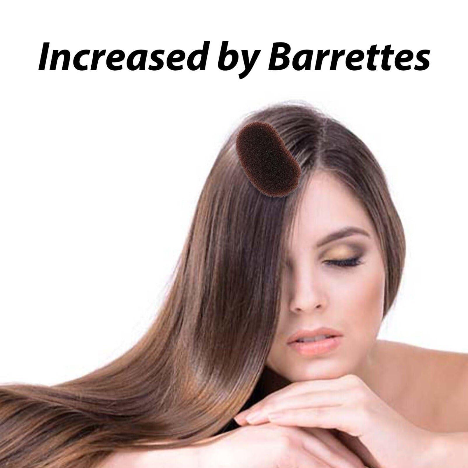 Healeved Healeved 4PCS Hair Bumps for Volume Insert Hair Base Sponge Volume Hair Bump Clip Invisible Fluffy Hair Pad Hair Sponge for Updo Hair Accessories for Updo