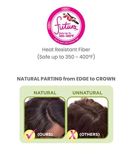 Sensationnel Sensationnel Synthetic Lace Front Wig Empress Edge Natural Center Part Tiara (4)