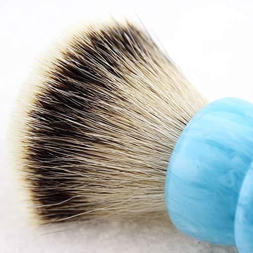 Frank FS shaving Frank FS shaving Brushes for Men,Silvertip Badger Hair Shave Brushes, Salon Tool Gift for Father Husband(knot size 24mm)