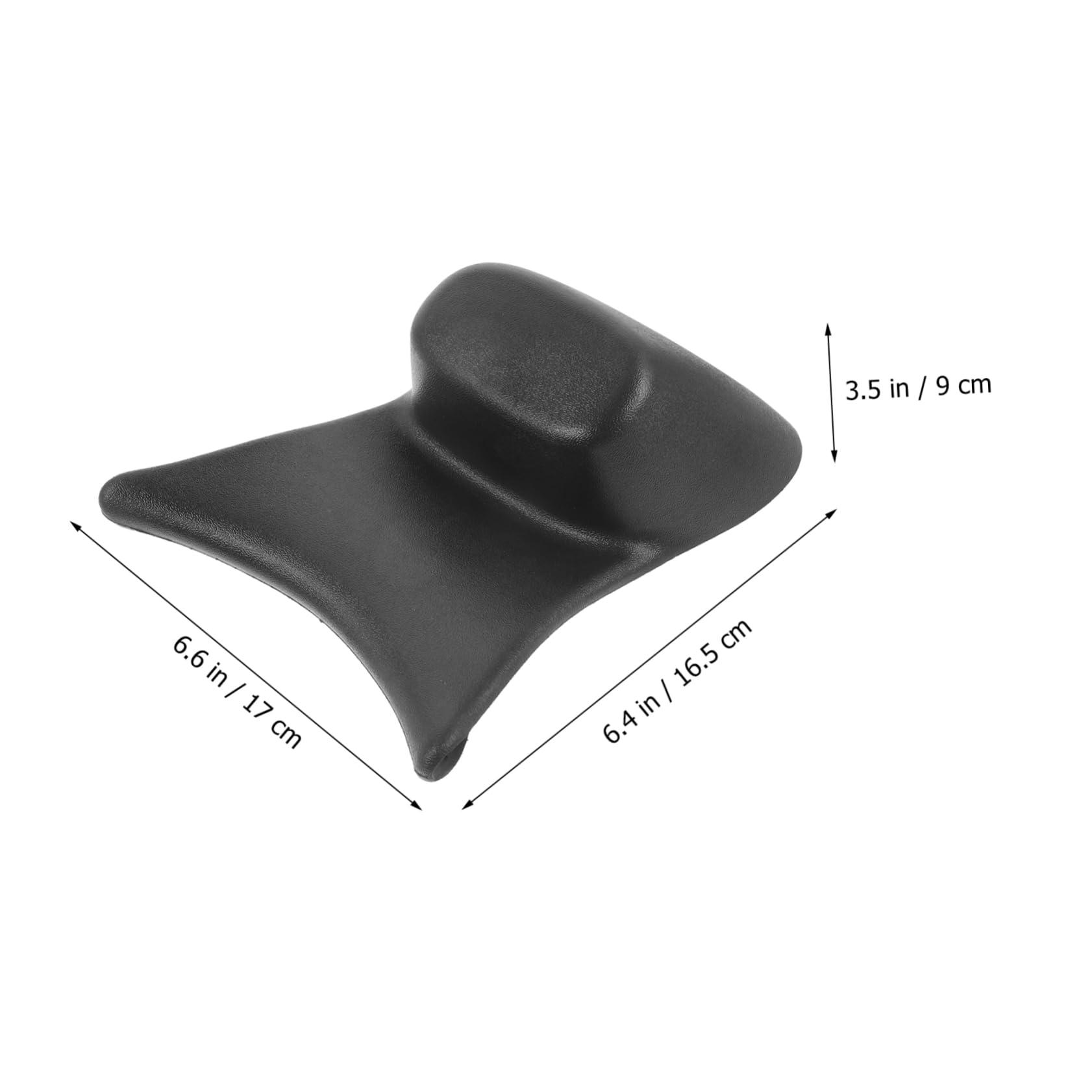 NOLITOY NOLITOY Shampoo Pillow Shampoo Bowl Cushion Inflatable Bath Pillow Shampoo Basin for Washing Hair Neck Rest for Sink Hair Salon Universal Cover for Hair Products Travel Bed PVC Black