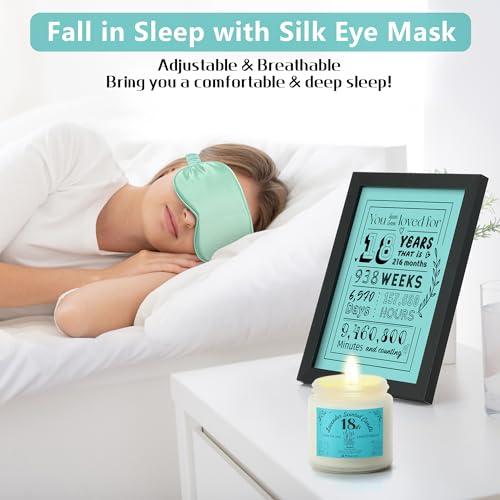 ACAQAUI 18th Birthday Gifts for Girls, 11pcs Unique Gifts for 18 Year Old Girl, 18th Birthday Gift Ideas, Happy 18th Birthday Gifts for Daughter, Sisters, Granddaughter, Cool 18 Birthday Gifts