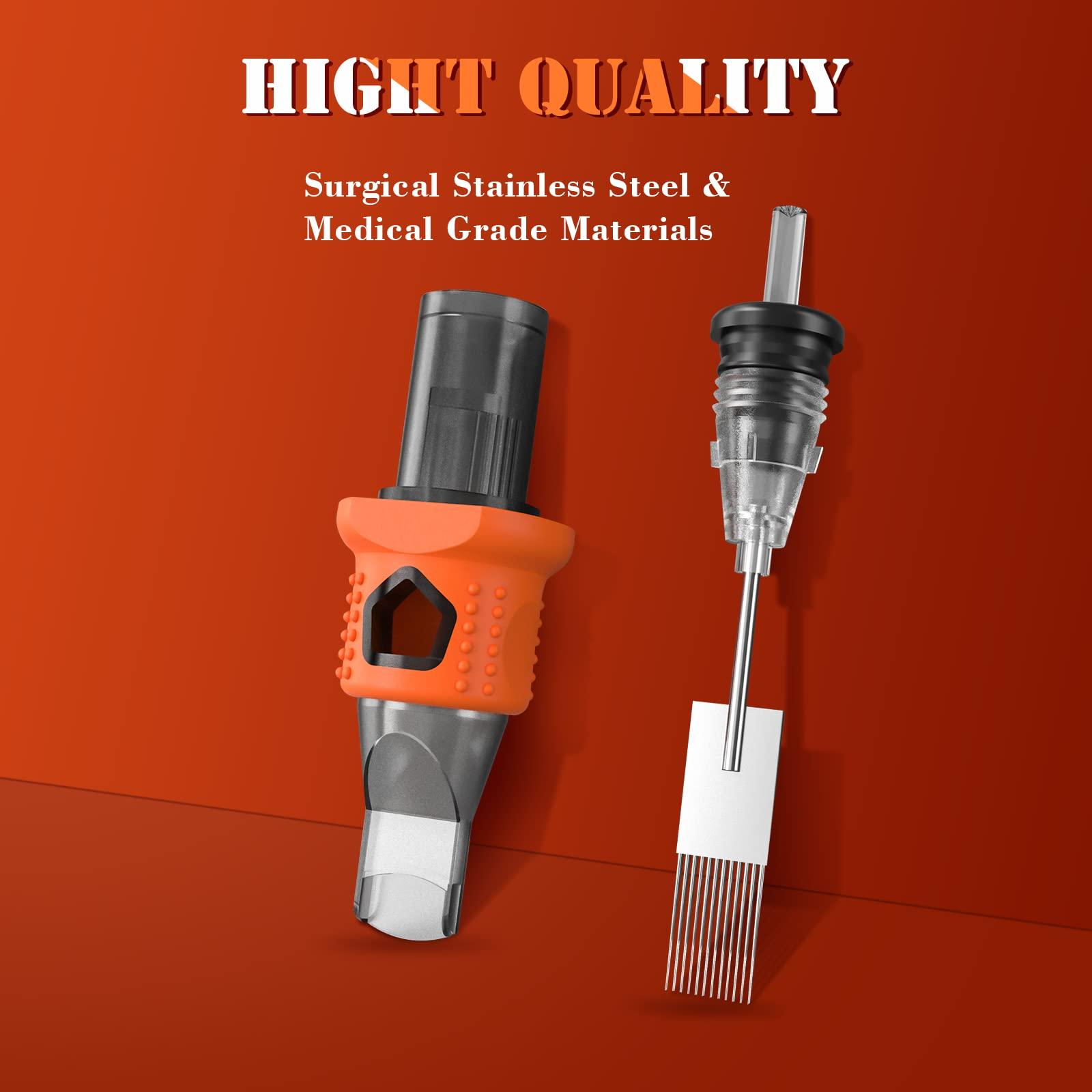 INKin INKin Tattoo Kits for Beginners Complete Set, Tattoo Gun Kit with Everything, Tattoo Machine Wireless with 1500mAH Power Supply Digital LED Display and Mixed Tattoo Needles, 10Pcs Tattoo Ink