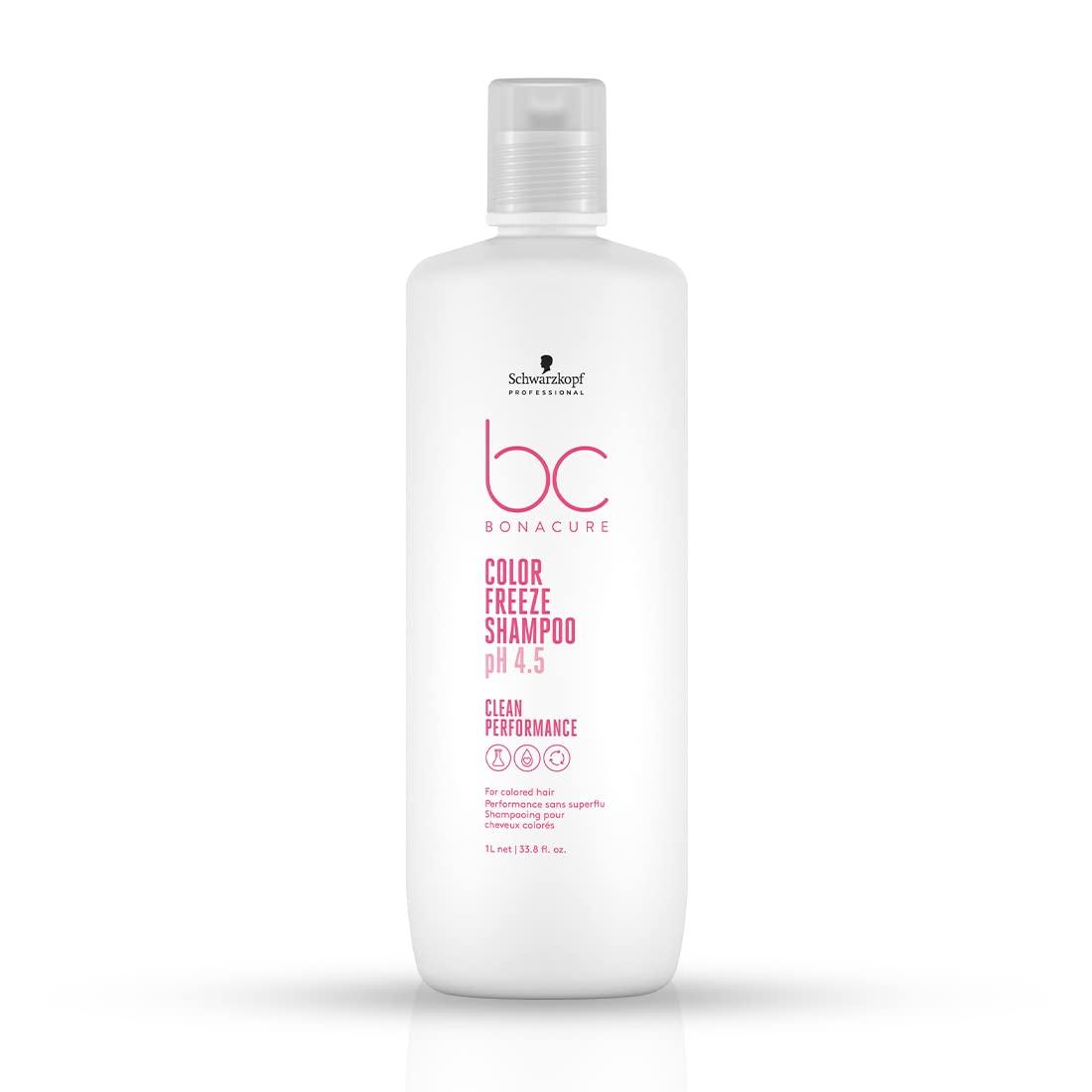 Schwarzkopf Schwarzkopf Professional Bonacure Color Freeze Ph 4.5 Micellar Sulfate Free Shampoo, Fresh, 1000 ml