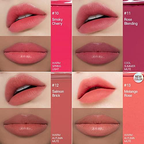 Etude House ETUDE Fixing Tint 4g | Long Lasting, High Pigmented Liquid Lipstick, Lip Stain, Waterproof, Lightweight matte finish, Full Coverage (#07 Cranberry Plum)