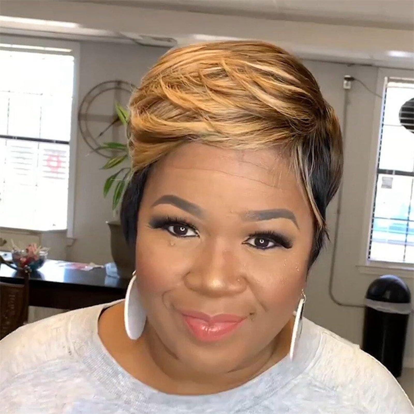 Dempiire Dempiire Human Hair Short Wigs For Women Grey Wigs For Women Short White Wig Wigs With Bangs White Wig Natural Wig