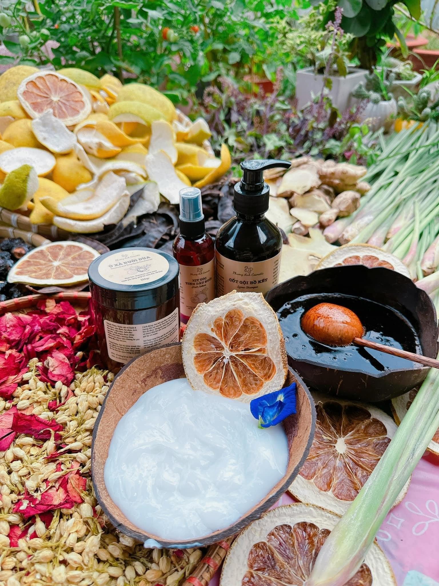 Phuong Anh Cosmetic Phuong Anh Cosmetic - Combo Locust Shampoo and Conditioner (free hair growth serum and eyelash serum) - Combo Ct Gi B Kt X Bi Da (Tng Tinh Du Bi Kch Mc Tc, Serum Dng Mi)