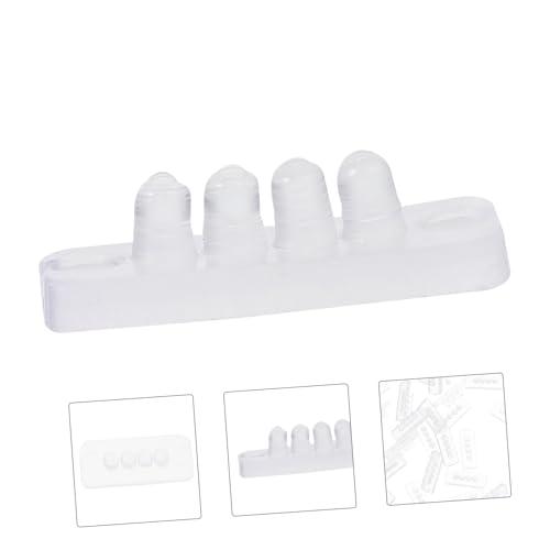NOLITOY NOLITOY 100 Pcs Anti- Slip Hair Clip Anti-slip Strips Hair Clip Bulk Hair Clips Transparent